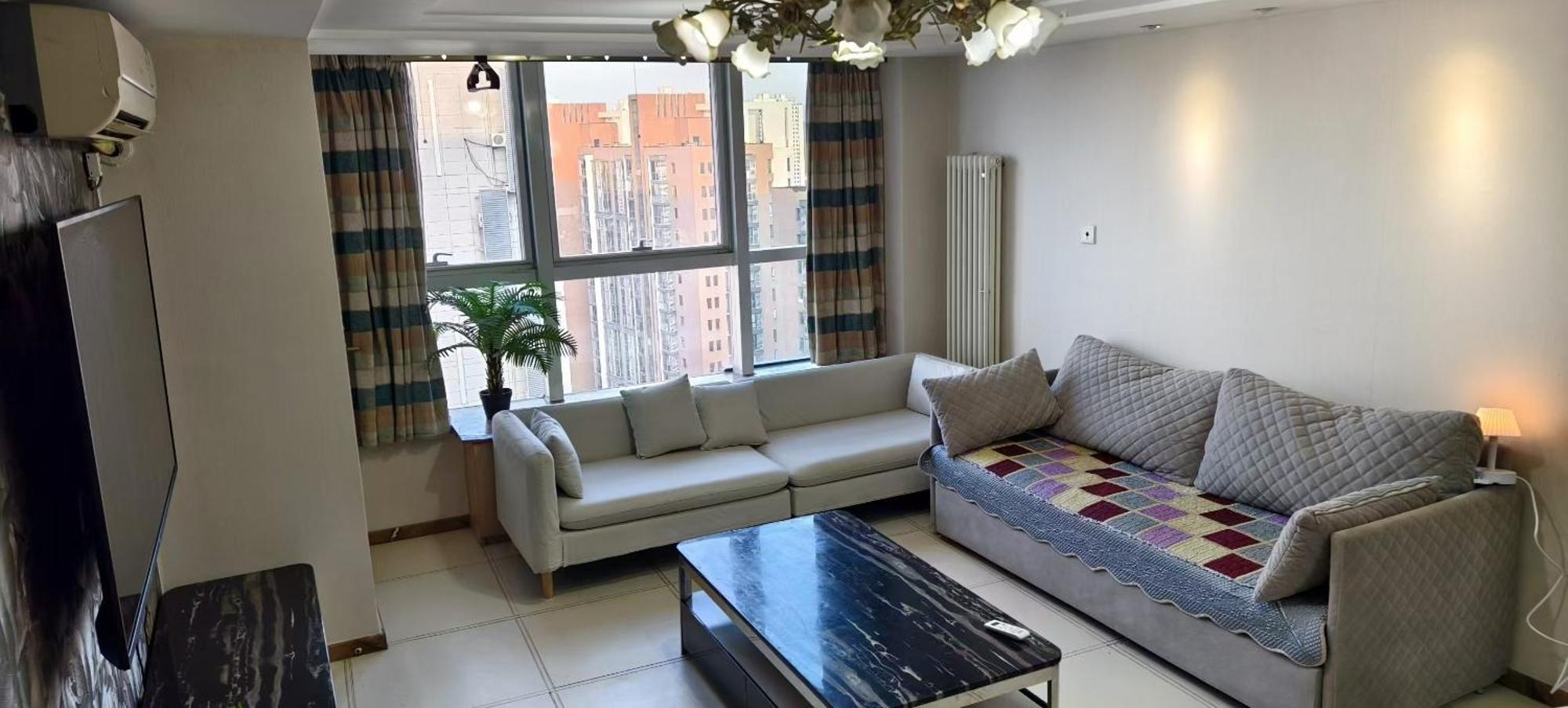 Chaoyang Joy City Hardcover Apartment Beijing Exterior photo
